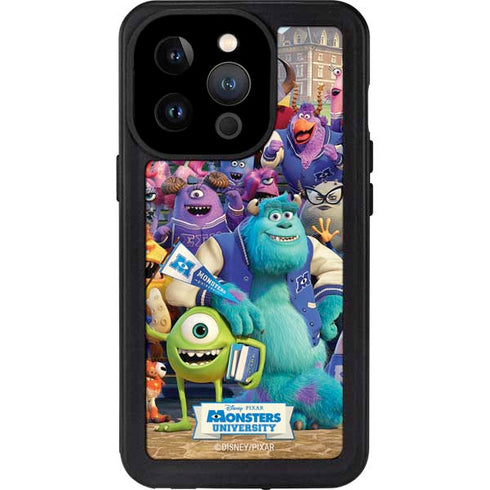 Disney Monsters University Official Poster iPhone 14 Pro Waterproof Case