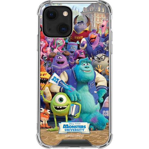 Disney Monsters University Official Poster iPhone 15 Plus Clear Case