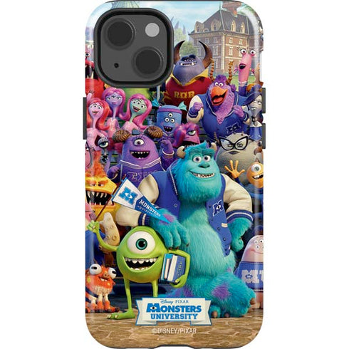 Disney Monsters University Official Poster iPhone 15 Plus Impact Case