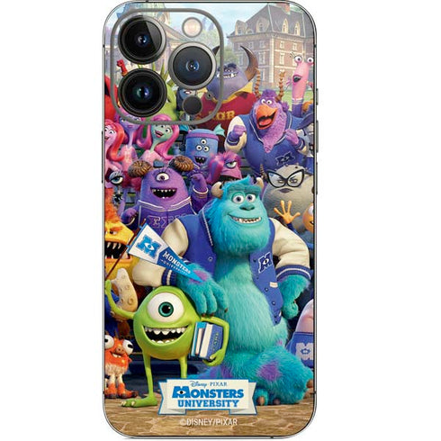 Disney Monsters University Official Poster iPhone 15 Pro Skin