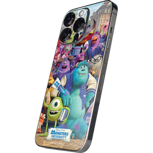 Disney Monsters University Official Poster iPhone 15 Pro Skin