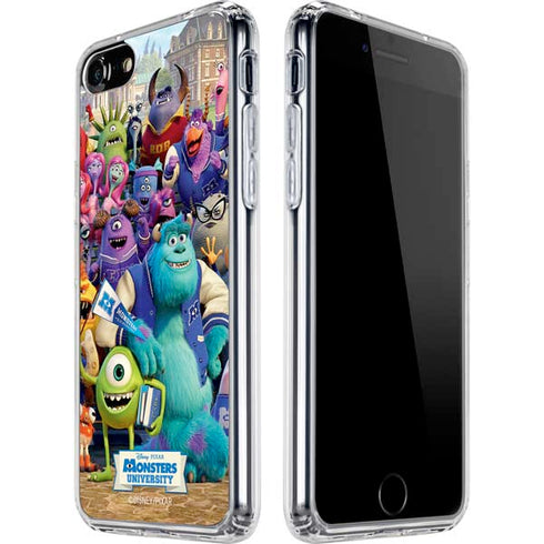 Disney Monsters University Official Poster iPhone SE (2nd & 3rd Gen) Clear Case