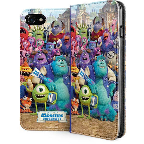 Disney Monsters University Official Poster iPhone SE (2nd & 3rd Gen) Folio Case