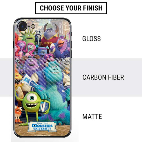 Disney Monsters University Official Poster iPhone SE (2nd & 3rd Gen) Skin