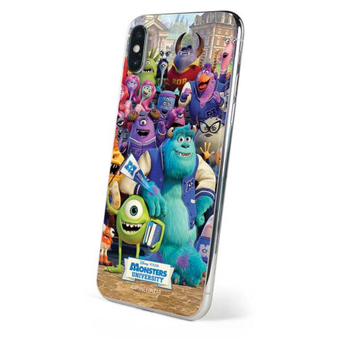 Disney Monsters University Official Poster iPhone X Skin