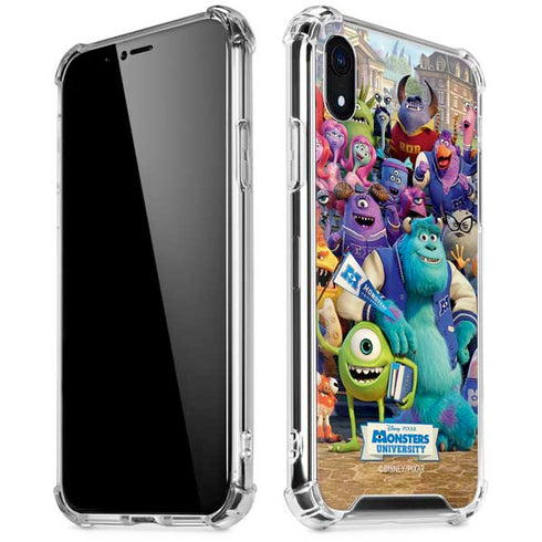 Disney Monsters University Official Poster iPhone XR Clear Case
