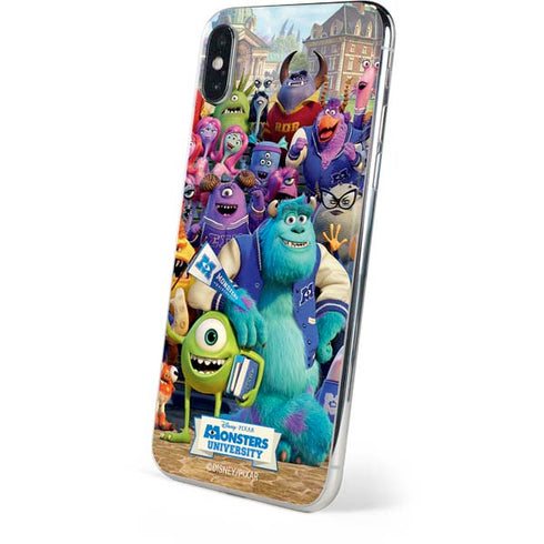 Disney Monsters University Official Poster iPhone XS Skin