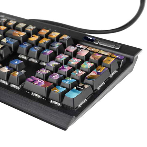 Disney Monsters University Official Poster K95 RGB PLATINUM Mechanical Gaming Keyboard Skin