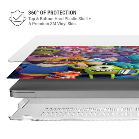 Disney Monsters University Official Poster MacBook Pro 16in (2021-25) Case plus Skin