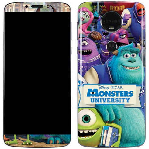 Disney Monsters University Official Poster Moto E5 Plus Skin