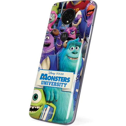 Disney Monsters University Official Poster Moto E5 Plus Skin