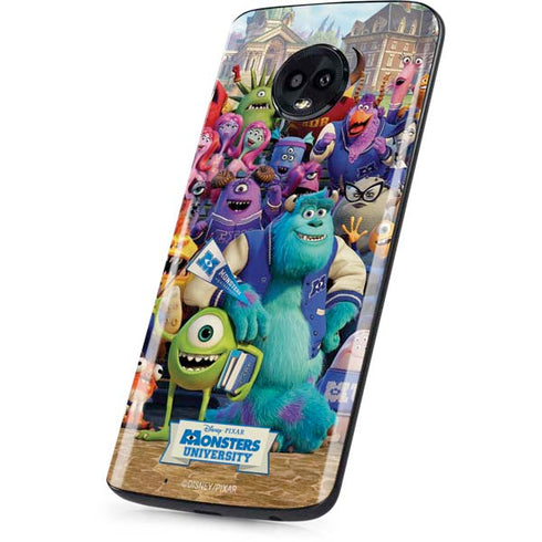 Disney Monsters University Official Poster Moto G6 Skin