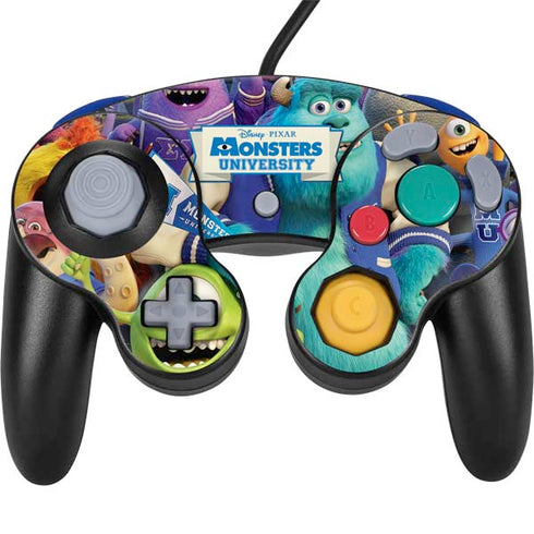 Disney Monsters University Official Poster Nintendo GameCube Controller Skin