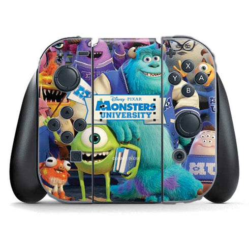 Disney Monsters University Official Poster Nintendo Switch (2017-2021) Joy-Con Controller Skin