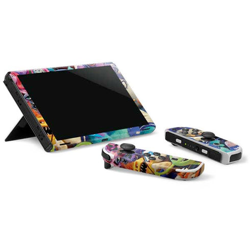 Disney Monsters University Official Poster Nintendo Switch OLED (2021) Skin