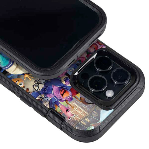 Disney Monsters University Official Poster Otterbox Defender iPhone Skin