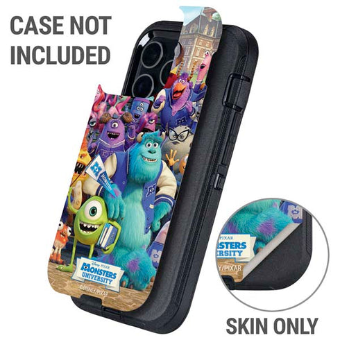 Disney Monsters University Official Poster Otterbox Defender iPhone Skin