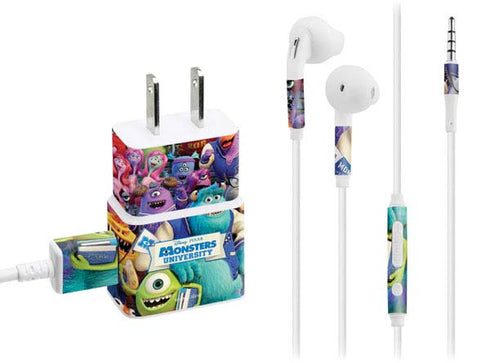 Disney Monsters University Official Poster Phone Charger Skin