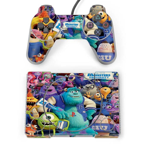 Disney Monsters University Official Poster PlayStation Classic Bundle Skin