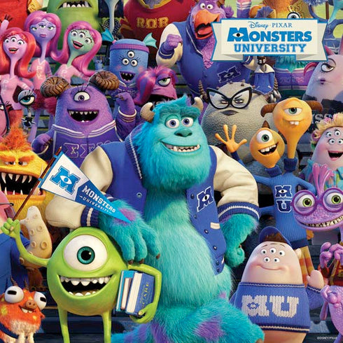 Disney Monsters University Official Poster PS4 Pro Console Skin