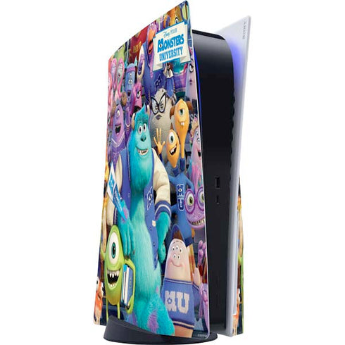 Disney Monsters University Official Poster PS5 Console Skin