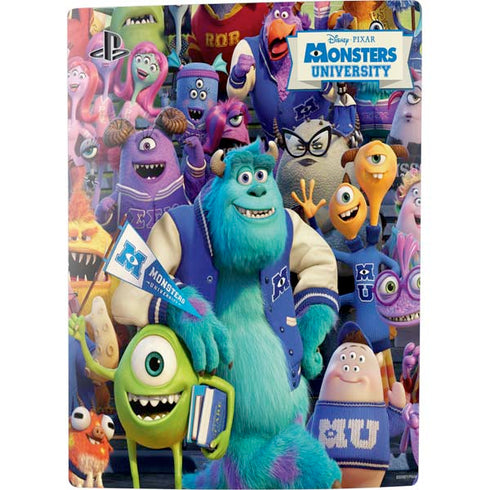 Disney Monsters University Official Poster PS5 Console Skin
