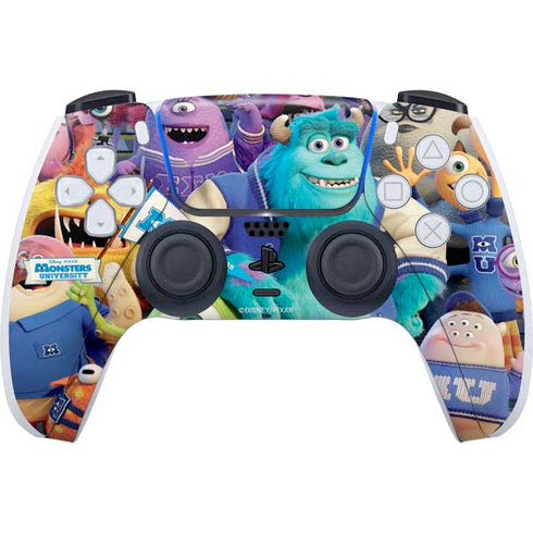 Disney Monsters University Official Poster PS5 Controller Skin
