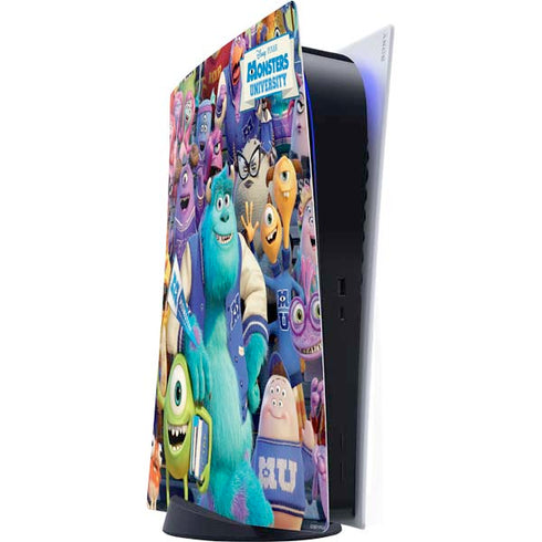 Disney Monsters University Official Poster PS5 Digital Edition Console Skin
