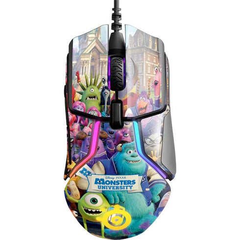 Disney Monsters University Official Poster SteelSeries Rival 600 Gaming Mouse Skin