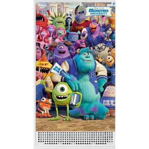 Disney Monsters University Official Poster Xbox Series S Console Skin