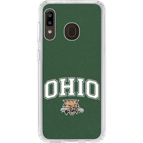 Ohio University Ohio Bobcats Galaxy A20 Clear Case