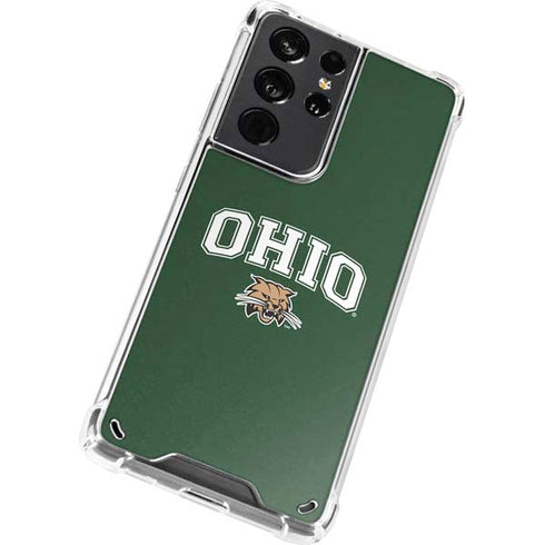 Ohio University Ohio Bobcats Galaxy S21 Ultra 5G Clear Case