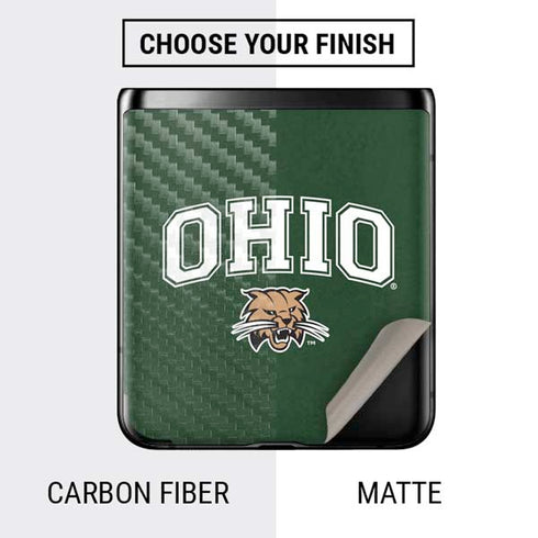Ohio University Ohio Bobcats Galaxy Z Flip Skin
