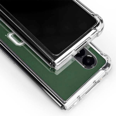 Ohio University Ohio Bobcats Galaxy Z Fold4 5G Clear Case