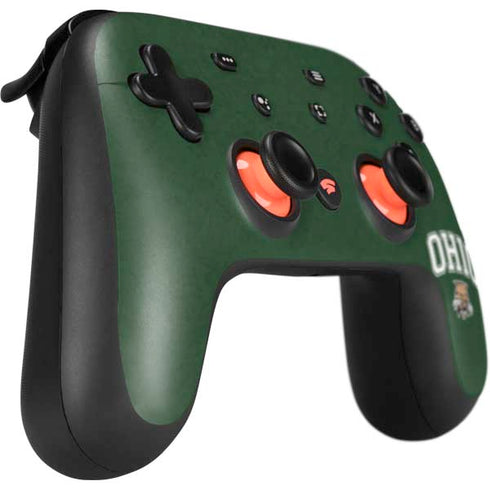 Ohio University Ohio Bobcats Google Stadia Controller Skin