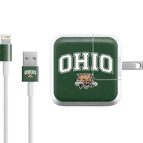 Ohio University Ohio Bobcats iPad Charger (10W USB) Skin