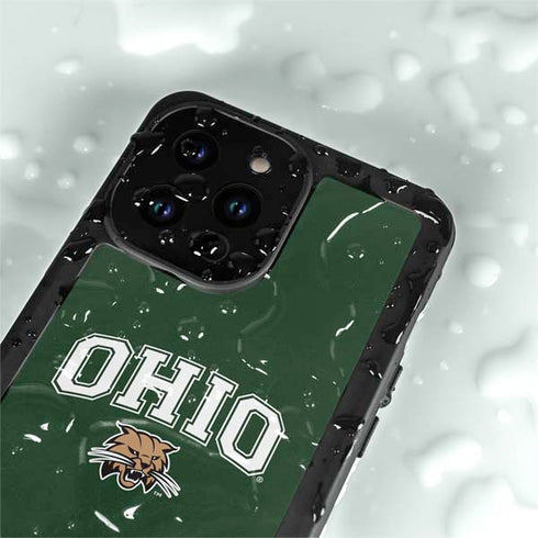 Ohio University Ohio Bobcats iPhone 14 Pro Max Waterproof Case