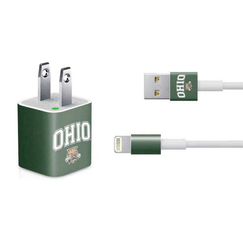 Ohio University Ohio Bobcats iPhone Charger (5W USB) Skin