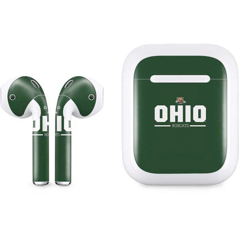 Ohio University Ohio Bobcats Logo Apple AirPods Skin