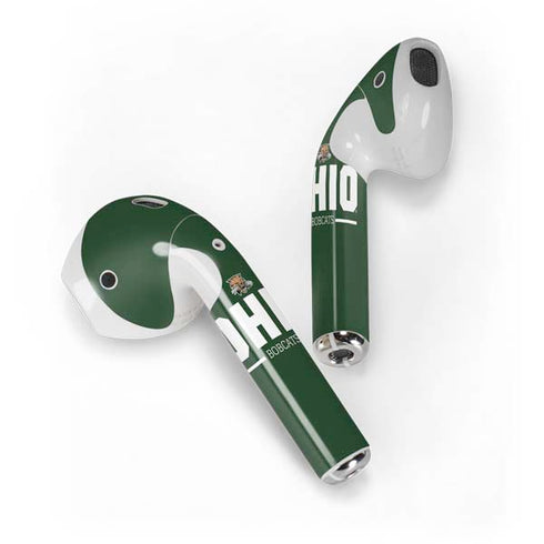 Ohio University Ohio Bobcats Logo Apple AirPods Skin