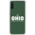 Ohio University Ohio Bobcats Logo Galaxy A10e Clear Case