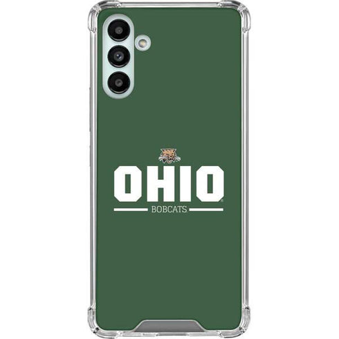 Ohio University Ohio Bobcats Logo Galaxy A13 5G Clear Case