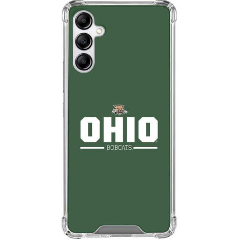 Ohio University Ohio Bobcats Logo Galaxy A14 5G Clear Case