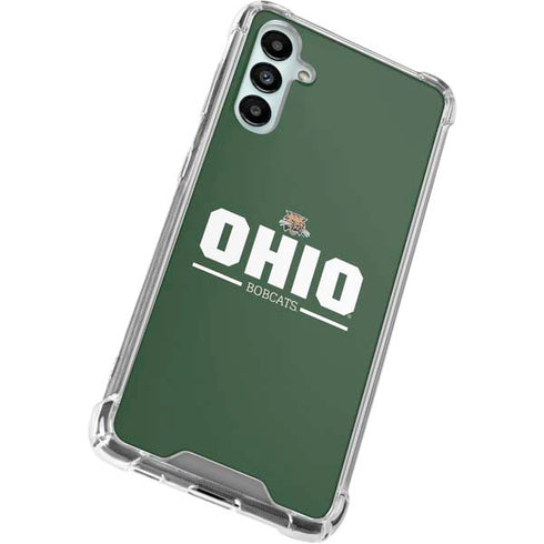Ohio University Ohio Bobcats Logo Galaxy A14 5G Clear Case