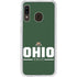 Ohio University Ohio Bobcats Logo Galaxy A20 Clear Case