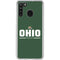 Ohio University Ohio Bobcats Logo Galaxy A21 Clear Case