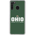 Ohio University Ohio Bobcats Logo Galaxy A21 Clear Case