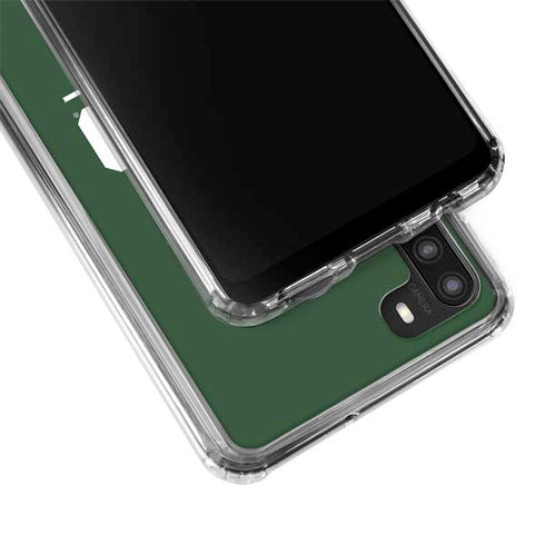 Ohio University Ohio Bobcats Logo Galaxy A21 Clear Case