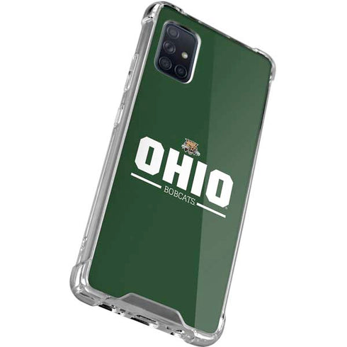 Ohio University Ohio Bobcats Logo Galaxy A51 5G Clear Case