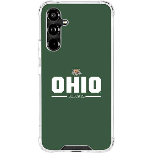 Ohio University Ohio Bobcats Logo Galaxy A54 5G Clear Case